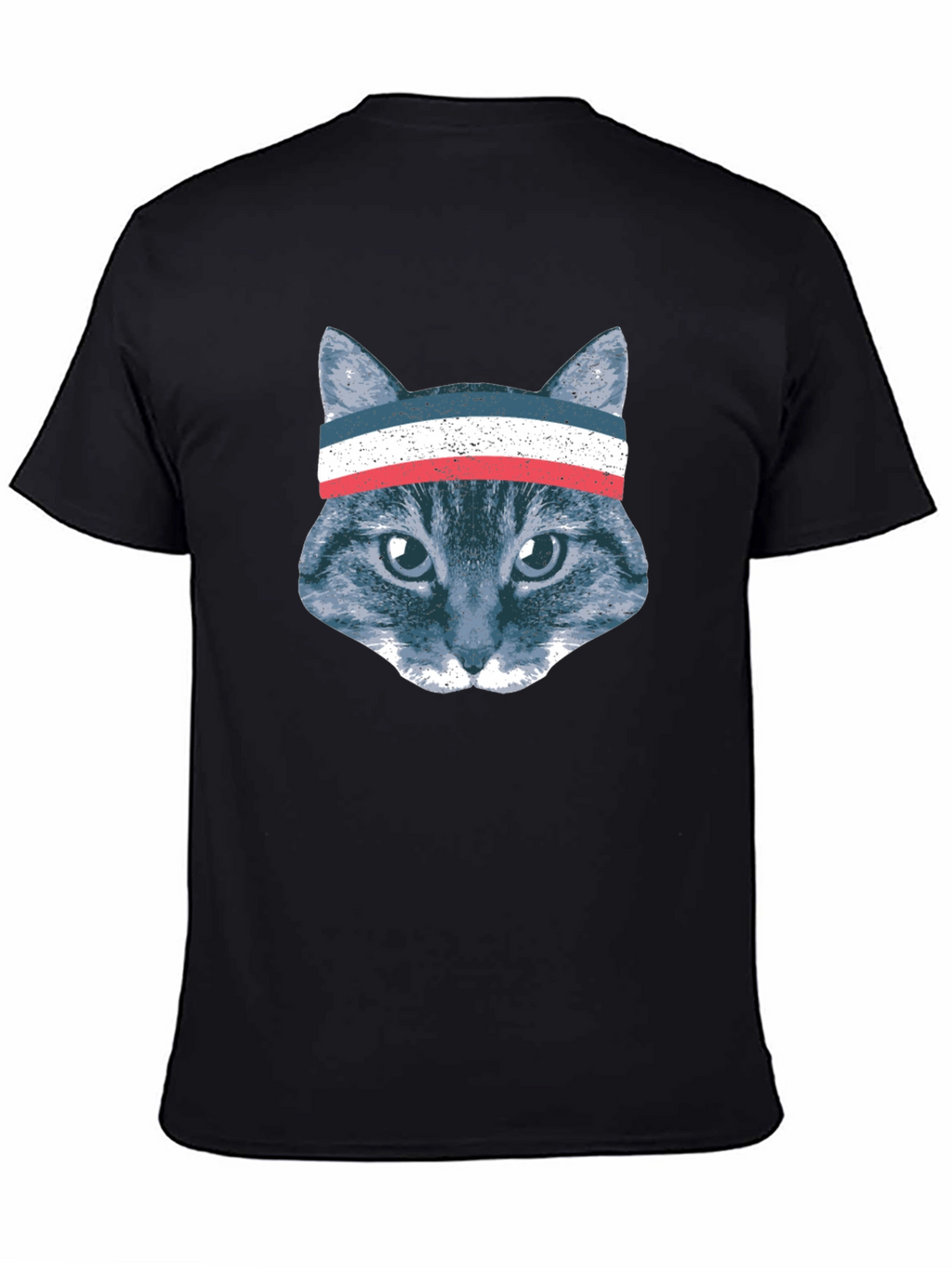 Patriotic Cat Headband T-Shirt
