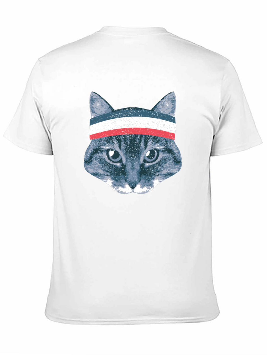 Patriotic Cat Headband T-Shirt