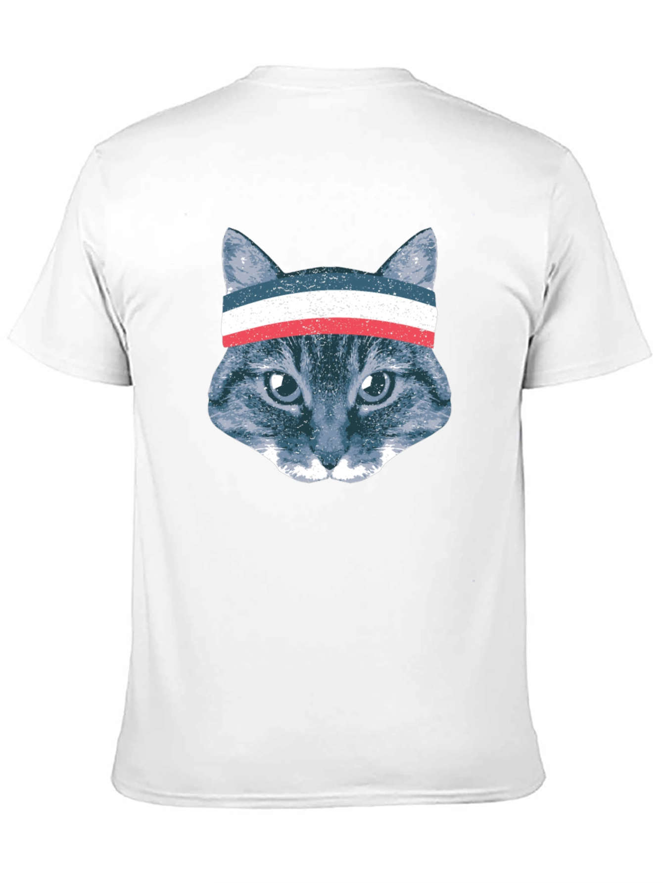 Patriotic Cat Headband T-Shirt