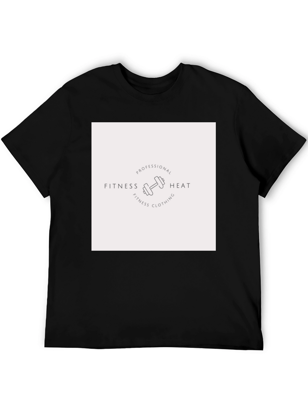 Fitness Heat Black T-Shirt