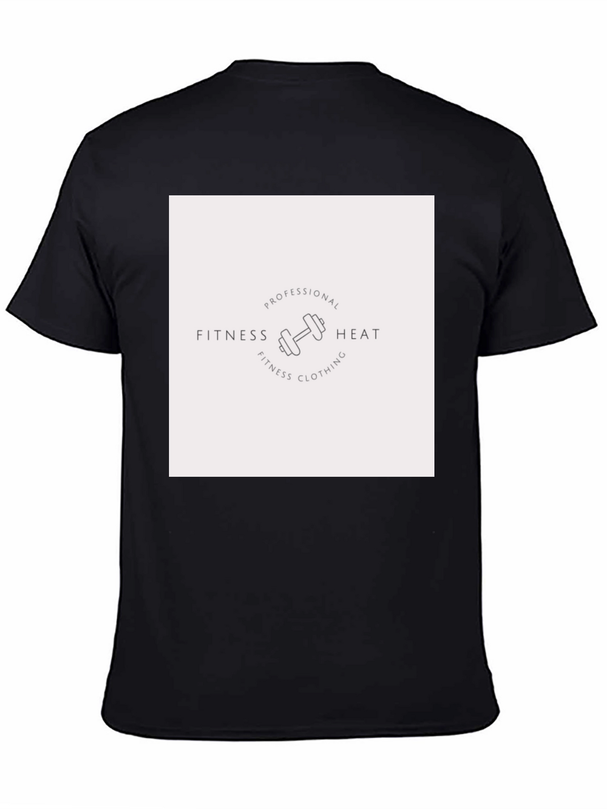 Fitness Heat Black T-Shirt