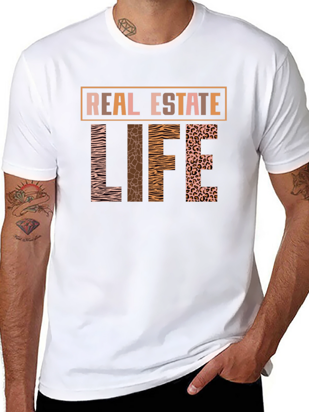 Real Estate Life Graphic T-Shirt