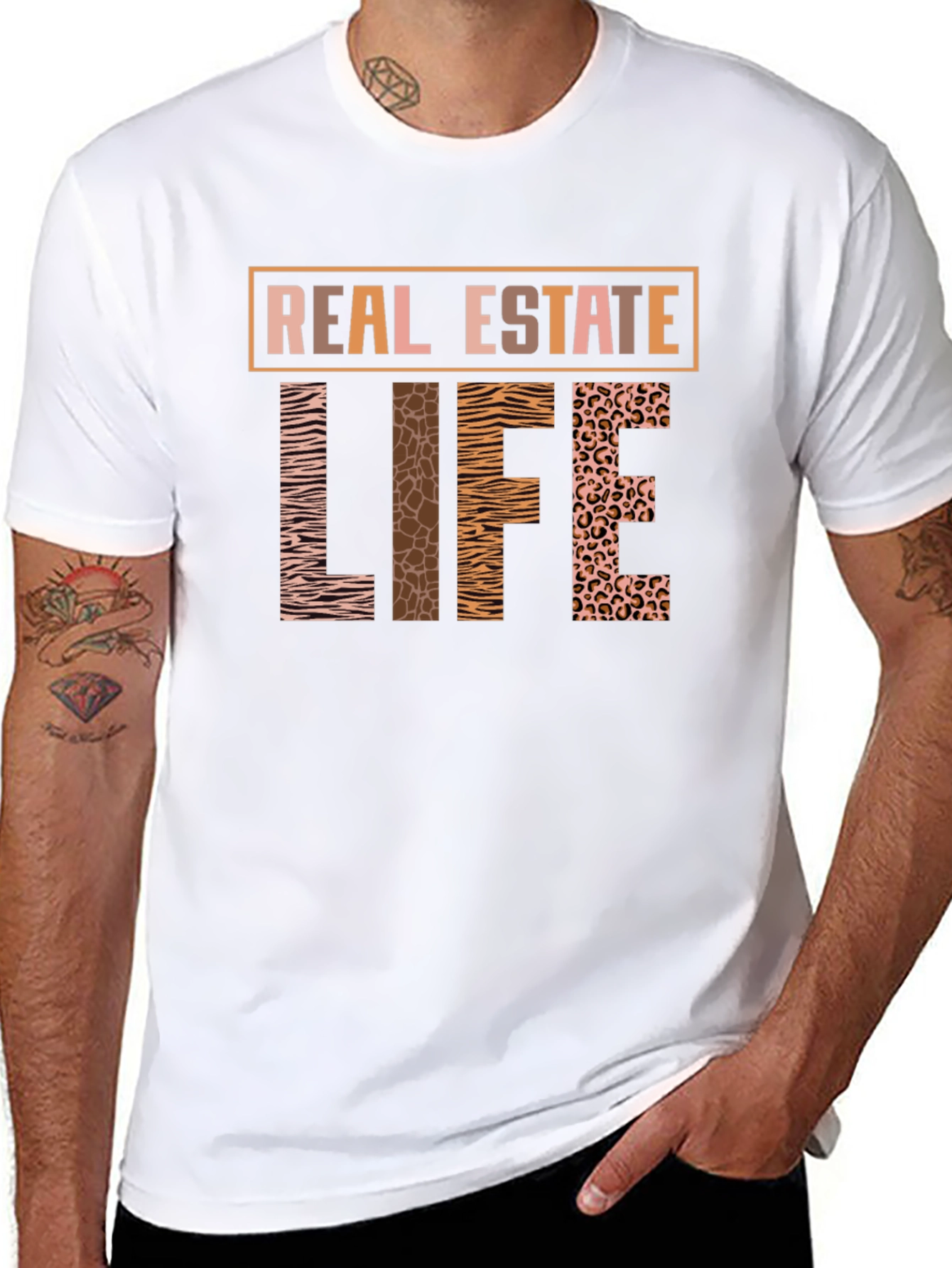 Real Estate Life Graphic T-Shirt