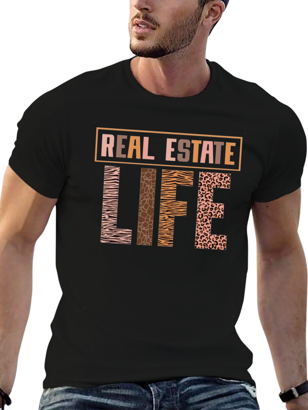 Real Estate Life Graphic T-Shirt