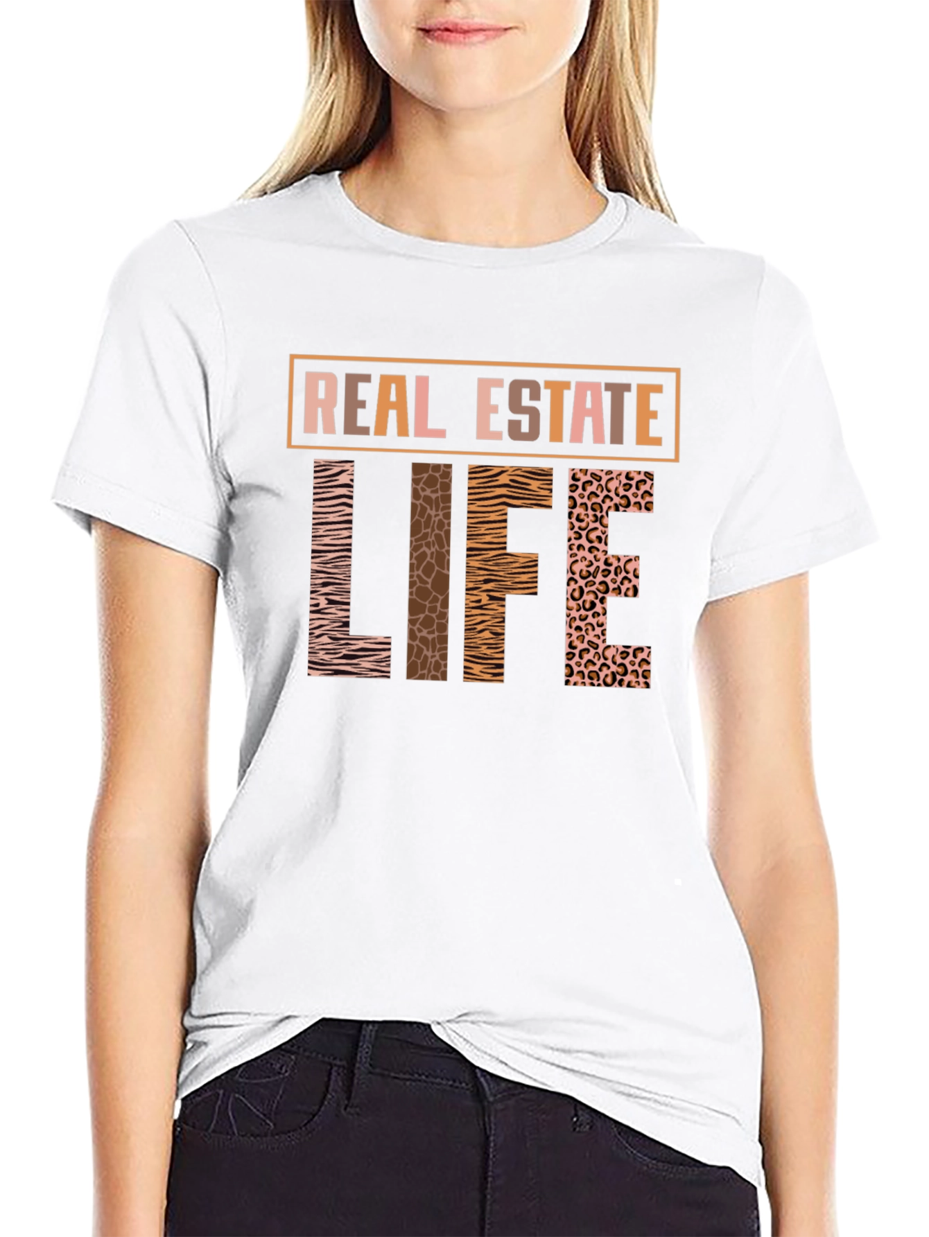 Real Estate Life Graphic T-Shirt
