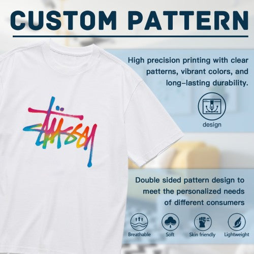 Stussy Logo T-Shirt | High-Quality 200g Cotton | Iconic Street Design | S-3XL Available
