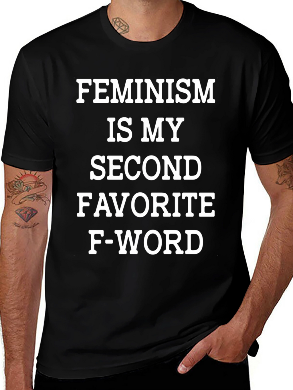 Feminism Second Favorite F-Word Graphic Tee