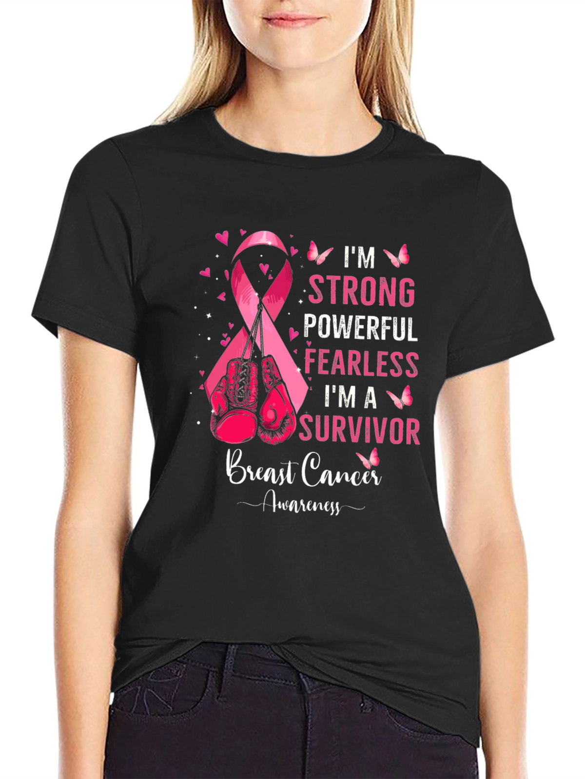 Breast Cancer Awareness Survivor T-Shirt
