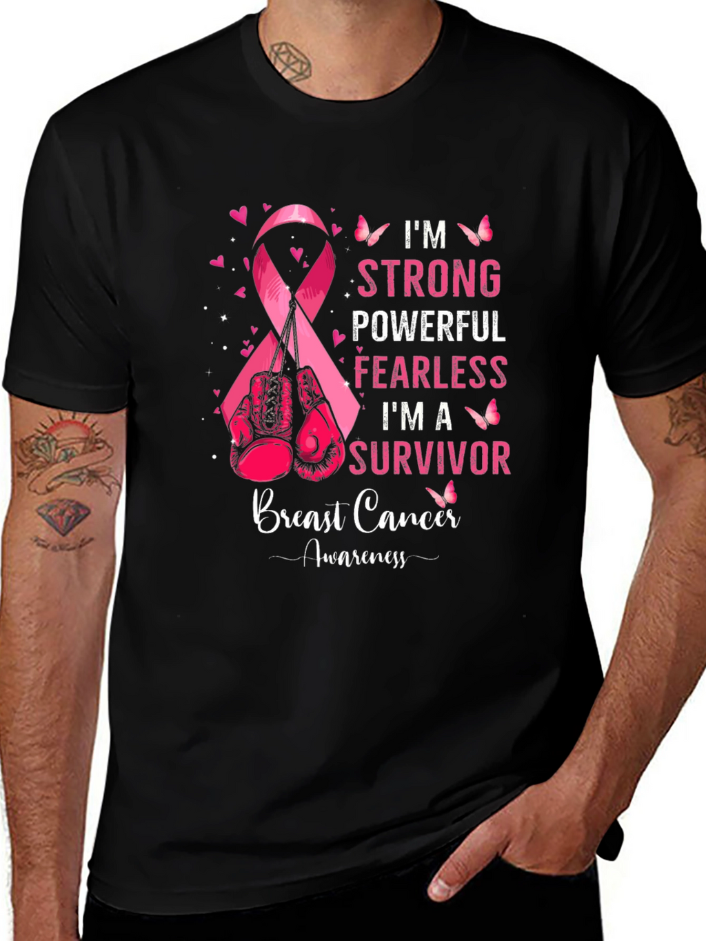 Breast Cancer Awareness Survivor T-Shirt