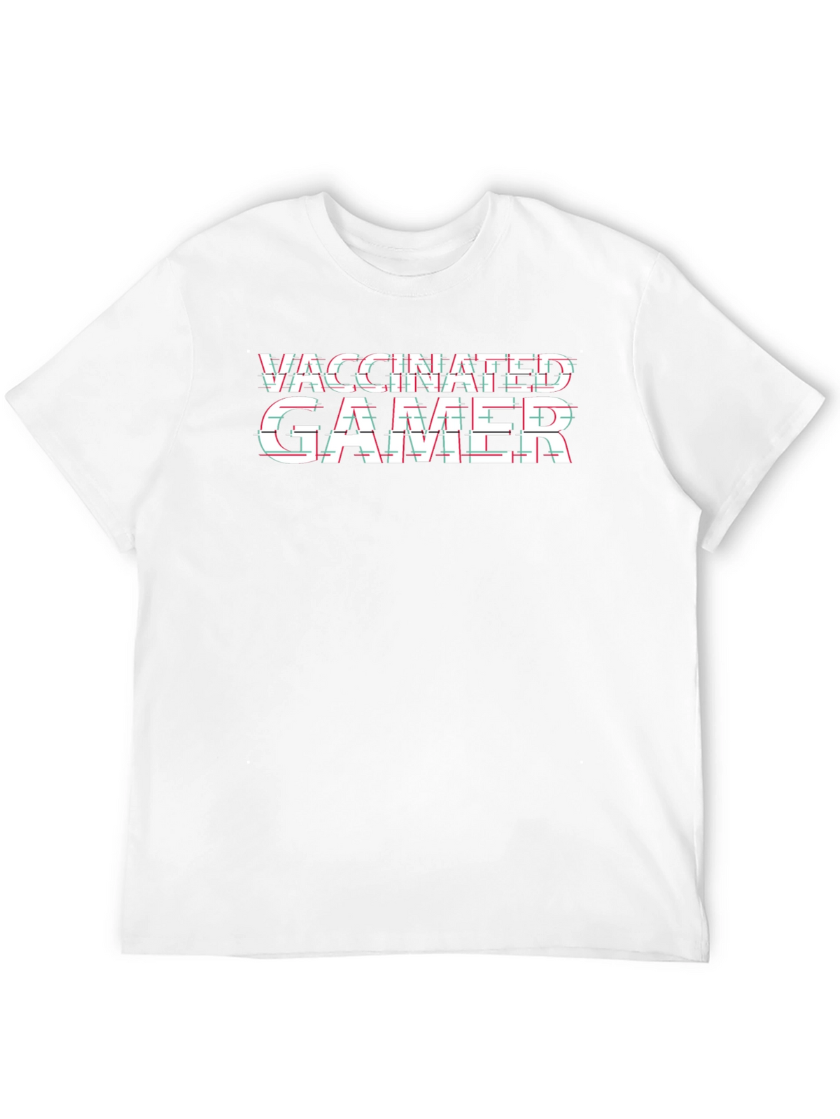Vaccinated Gamer T-Shirt - Cool Graphic Tee