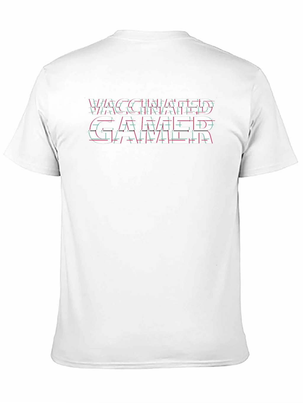 Vaccinated Gamer T-Shirt - Cool Graphic Tee