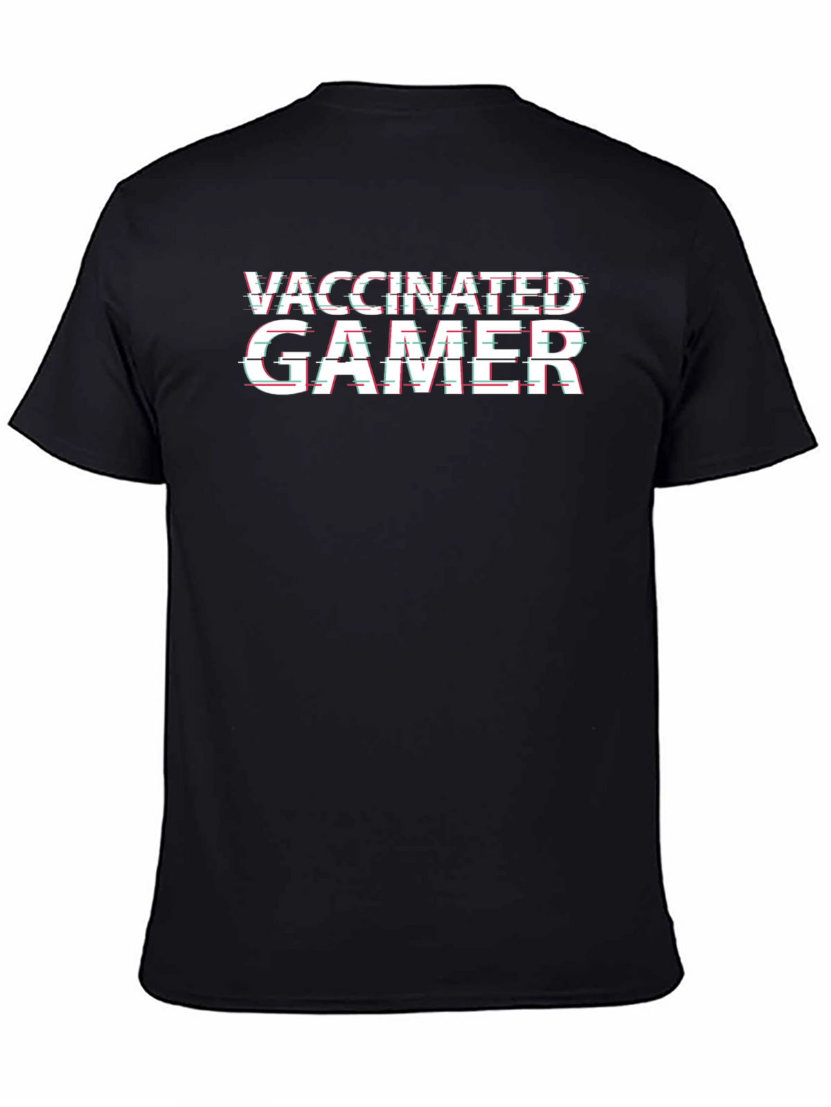 Vaccinated Gamer T-Shirt - Cool Graphic Tee