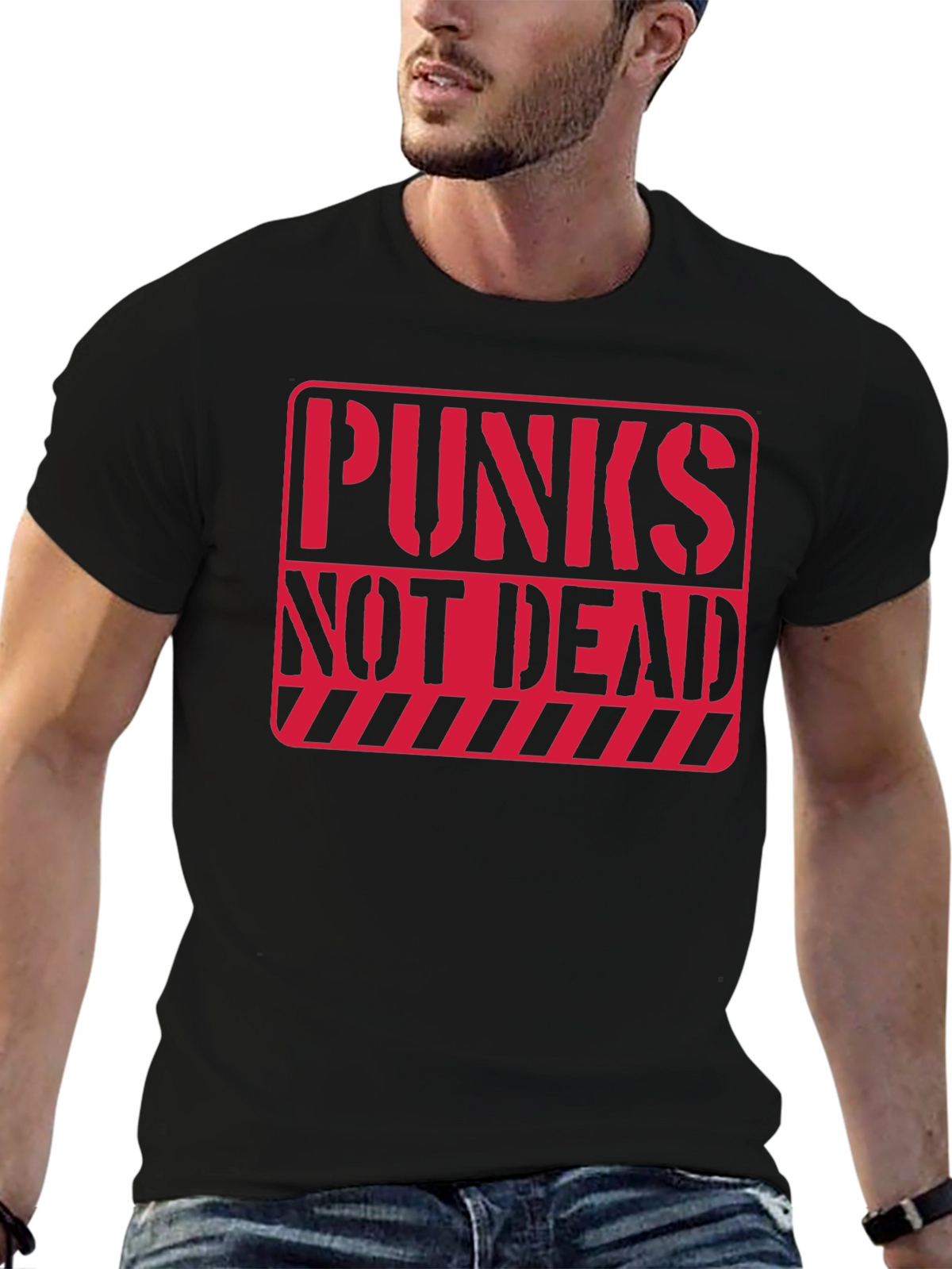 Punks Not Dead Graphic Tee