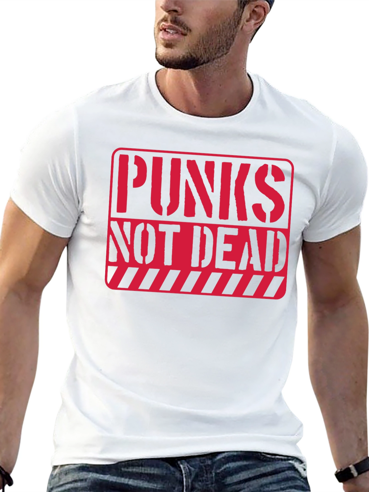 Punks Not Dead Graphic Tee