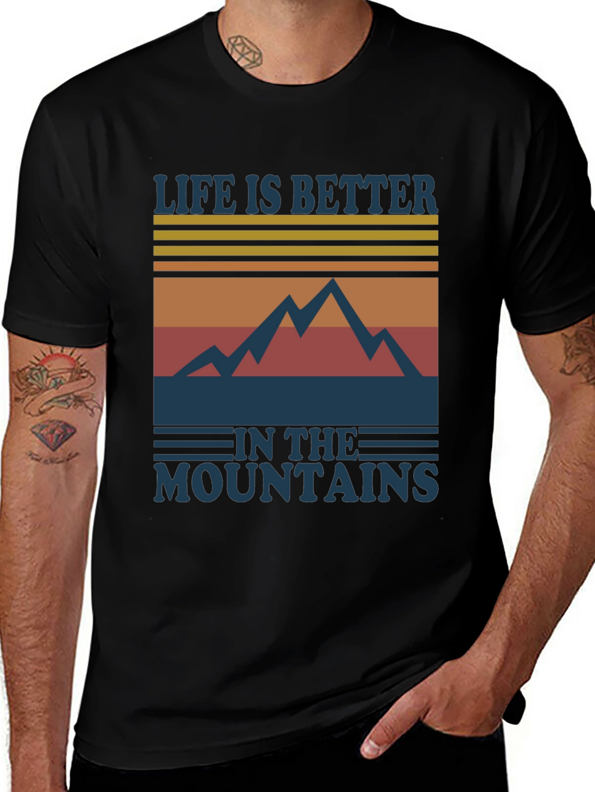 Life is Better in the Mountains Graphic Tee