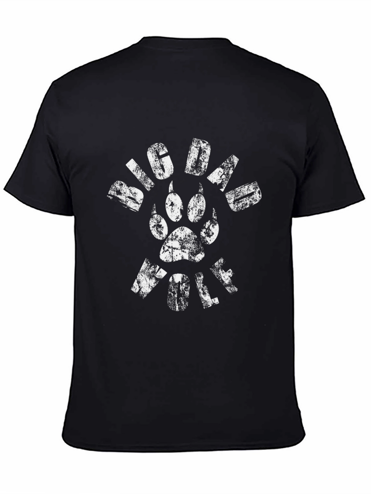 Big Paw Wolf Graphic T-Shirt