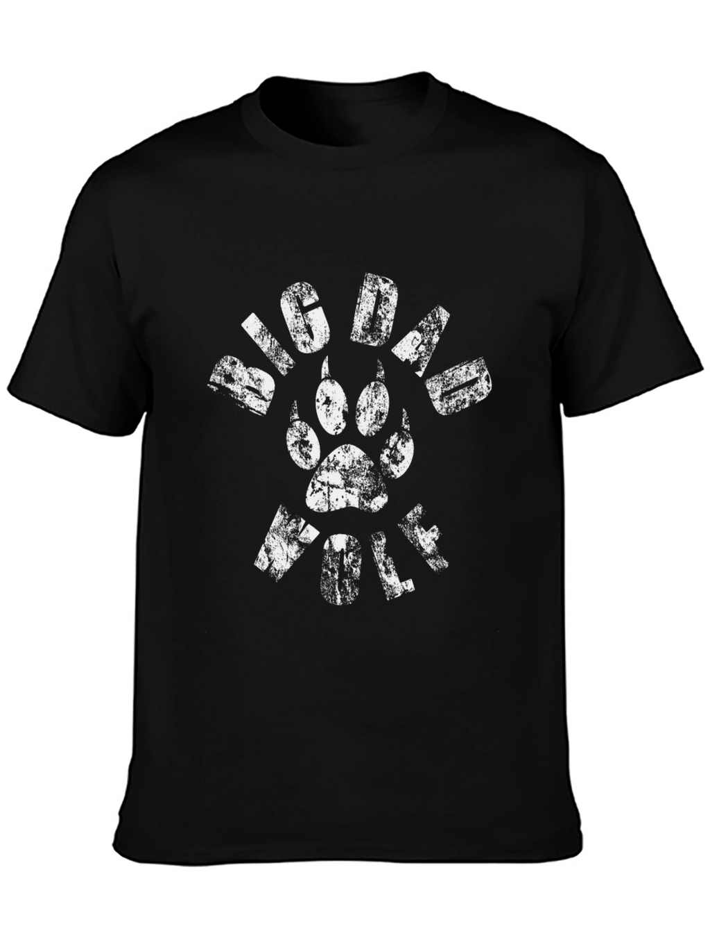 Big Paw Wolf Graphic T-Shirt