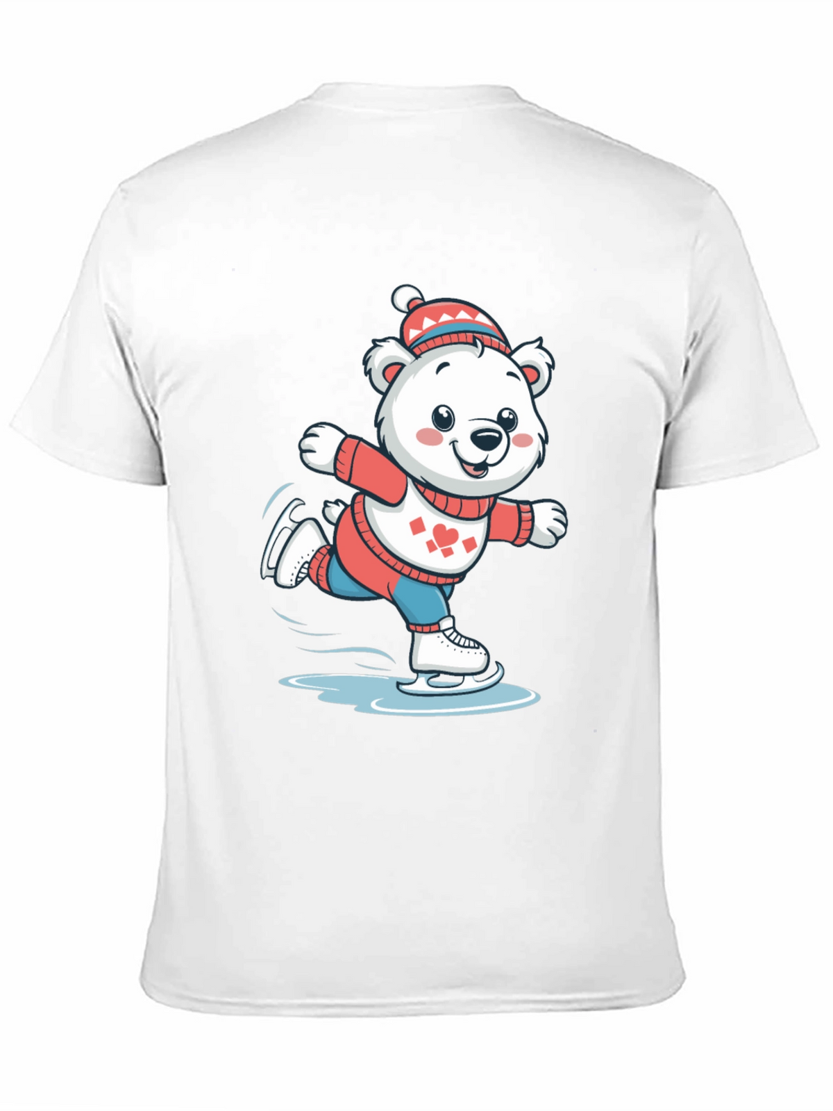 Ice Skating Bear T-Shirt