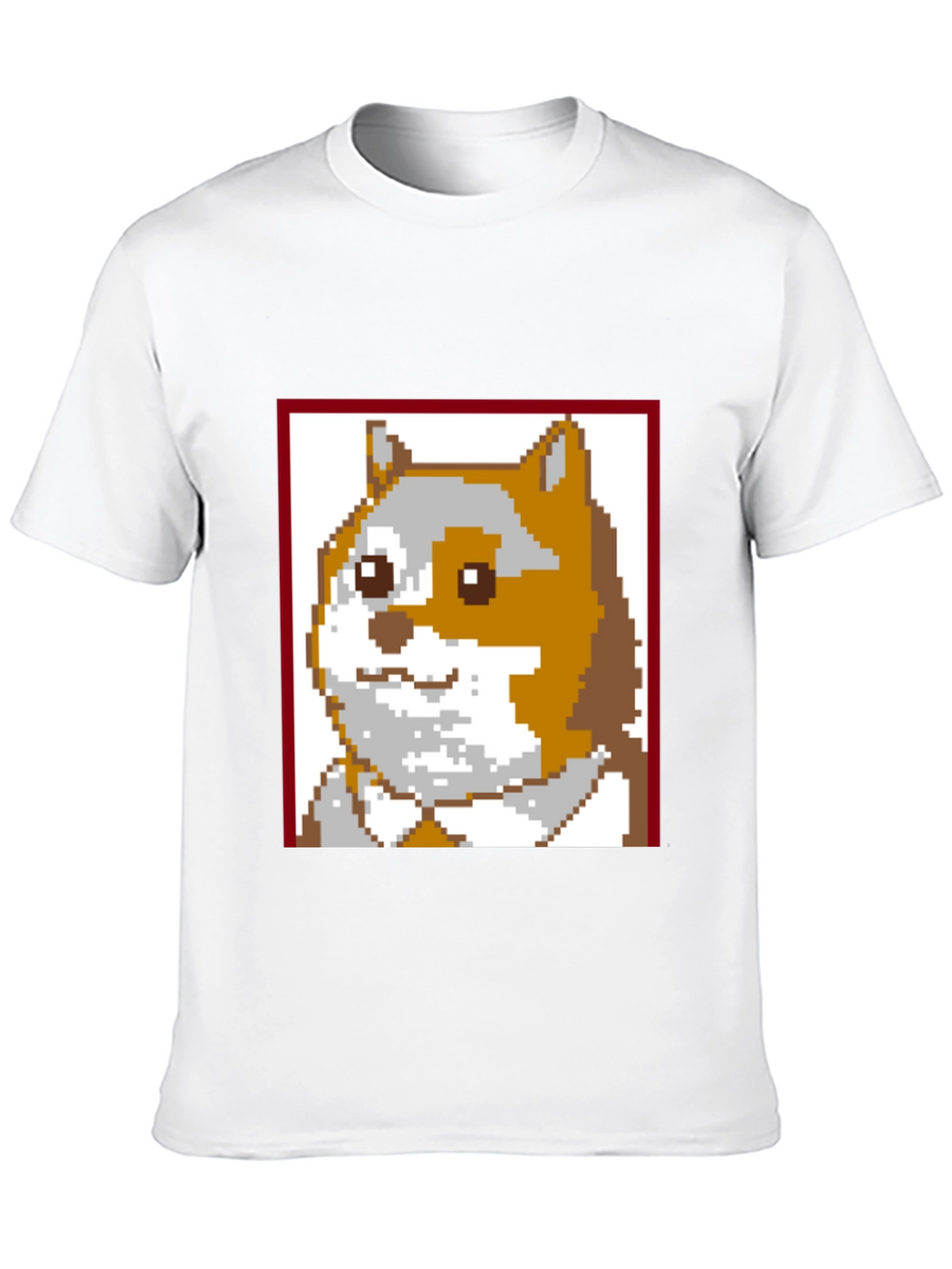 Pixel Doge T-Shirt - Classic Meme Tee