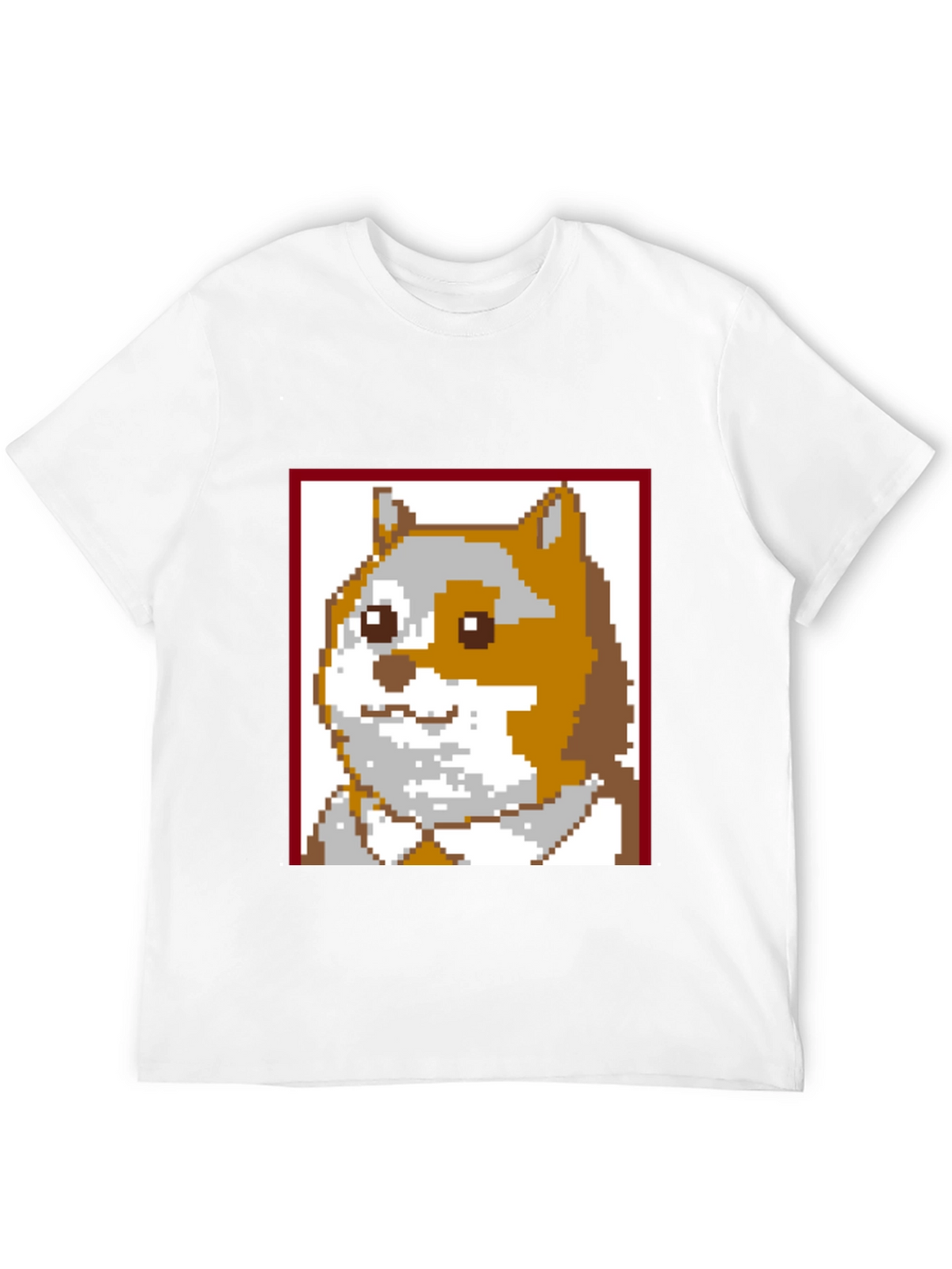 Pixel Doge T-Shirt - Classic Meme Tee