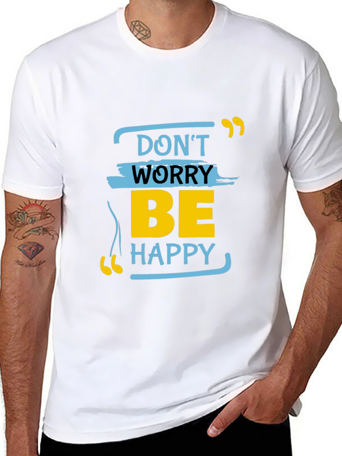 Dont Worry Be Happy Graphic Tee