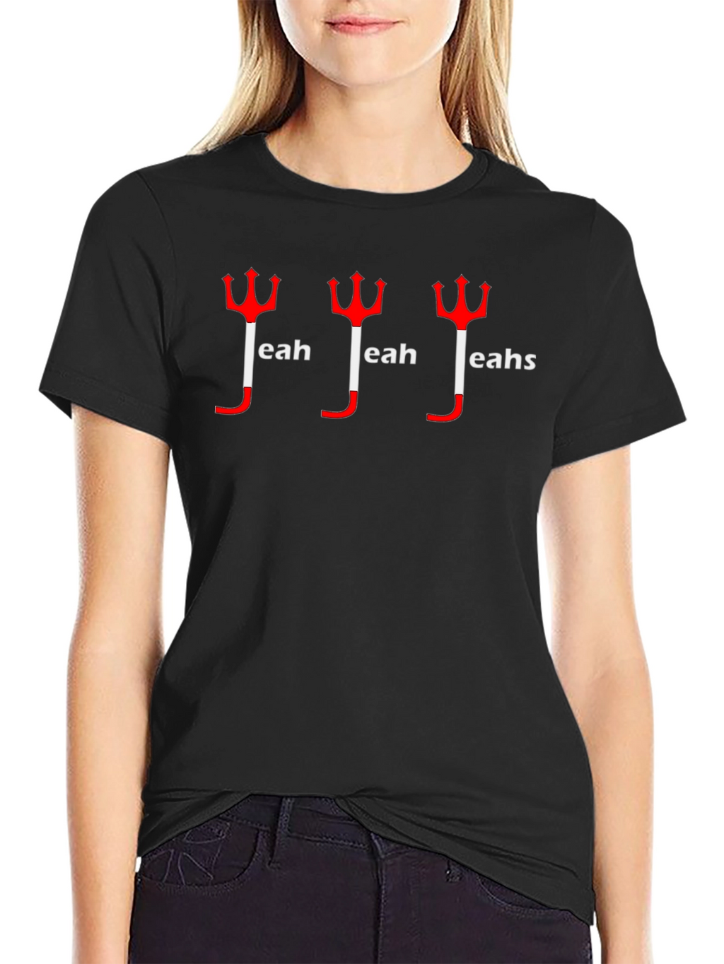 Trident Yeahs T-Shirt - Devilish Humor