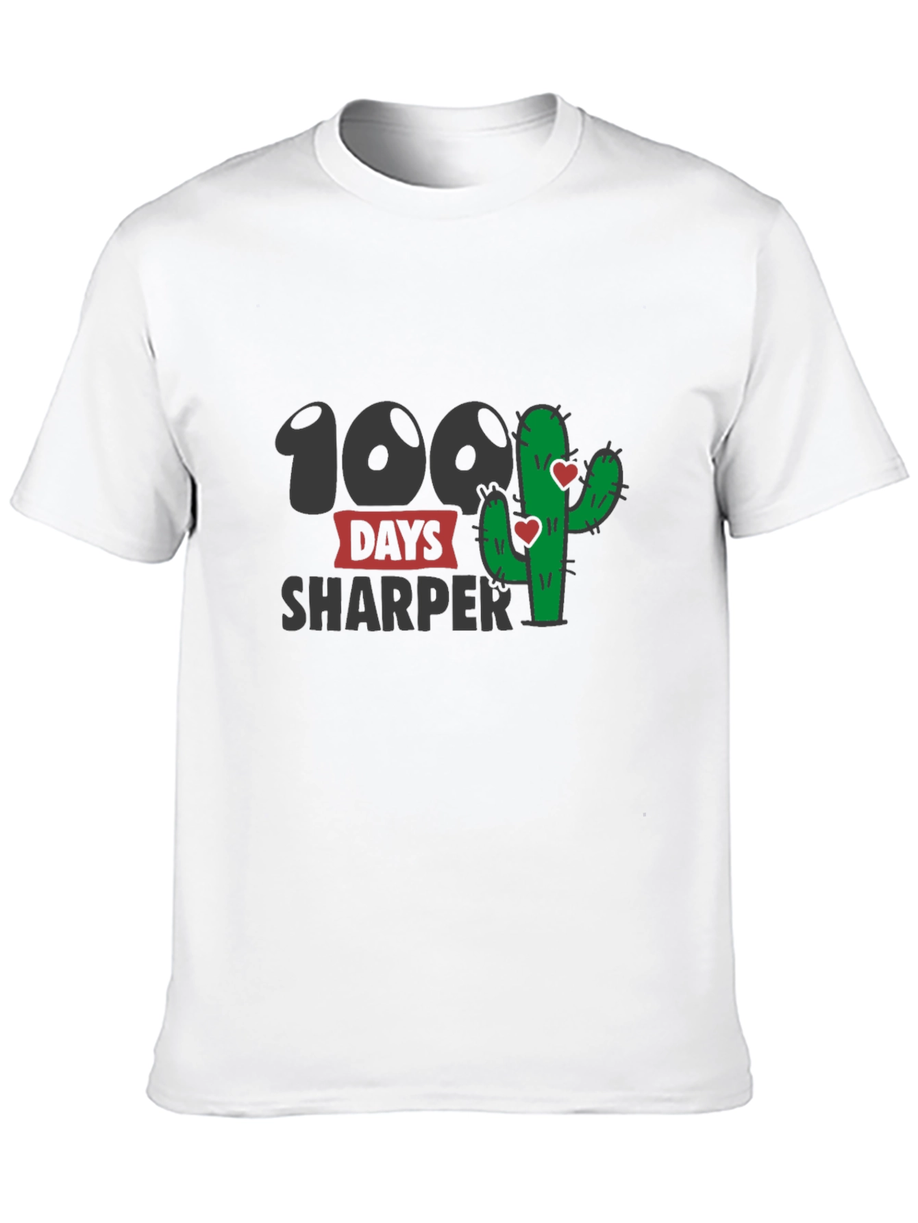 100 Days Sharper T-Shirt - Cactus Lovers Tee