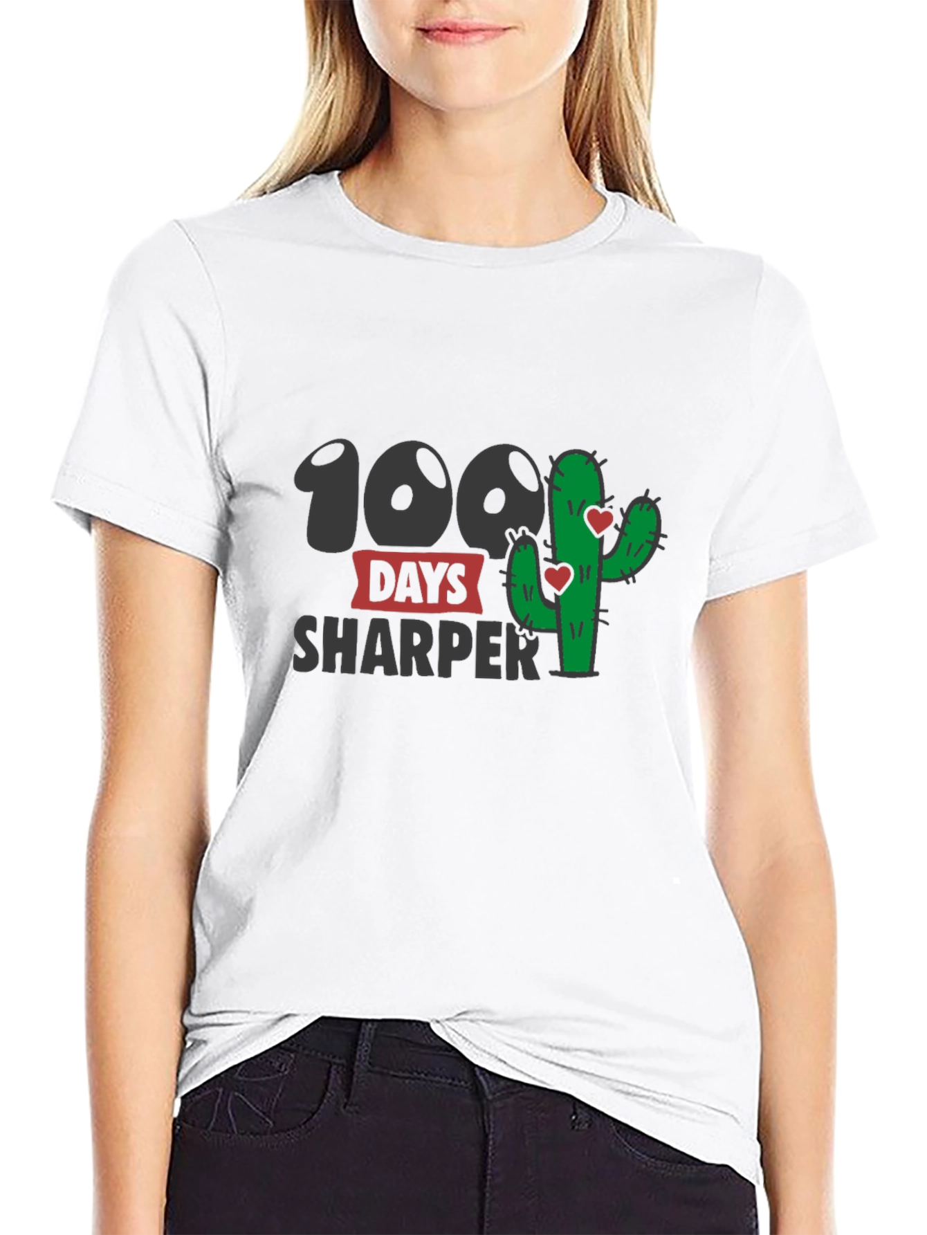 100 Days Sharper T-Shirt - Cactus Lovers Tee