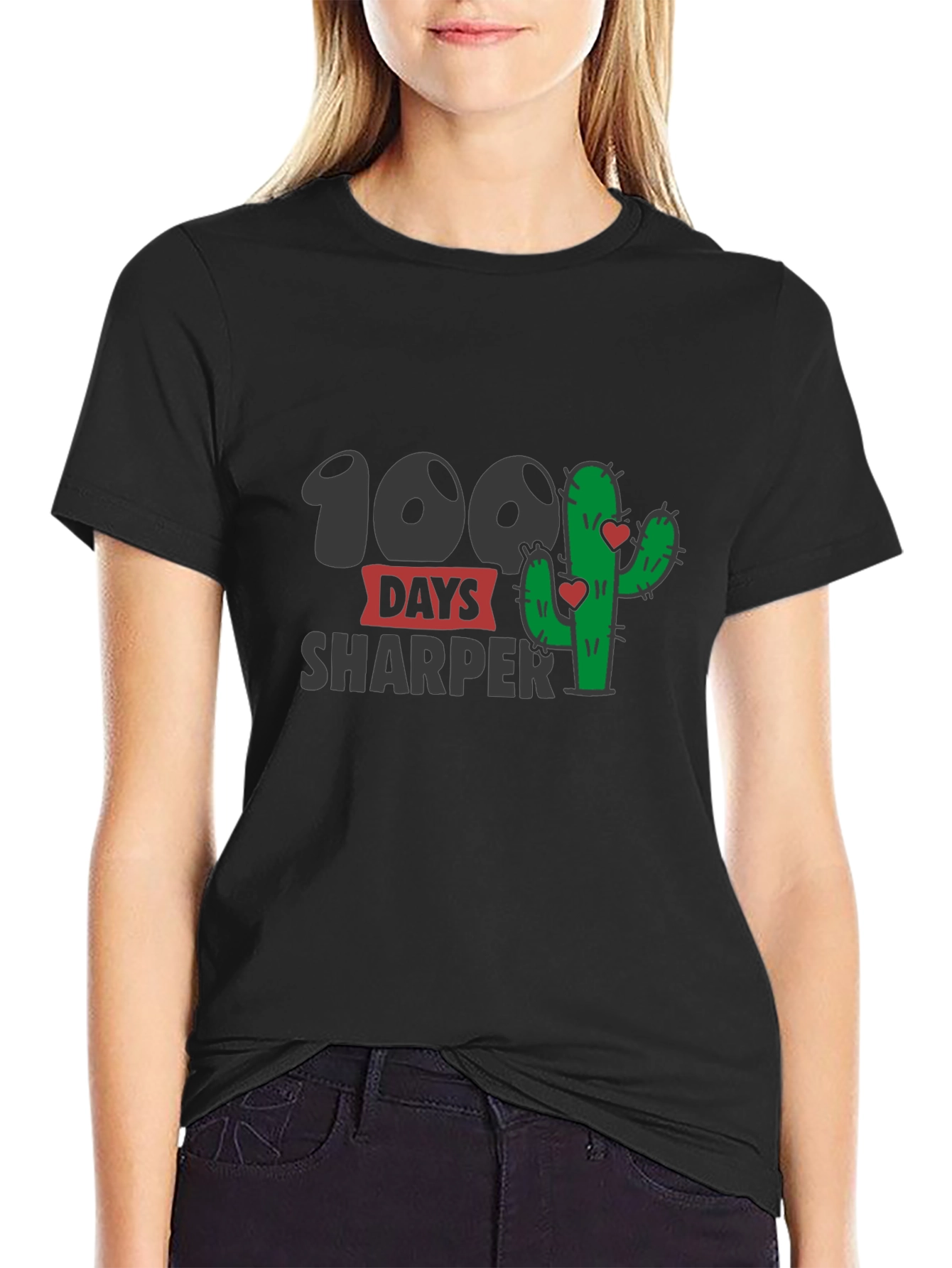 100 Days Sharper T-Shirt - Cactus Lovers Tee