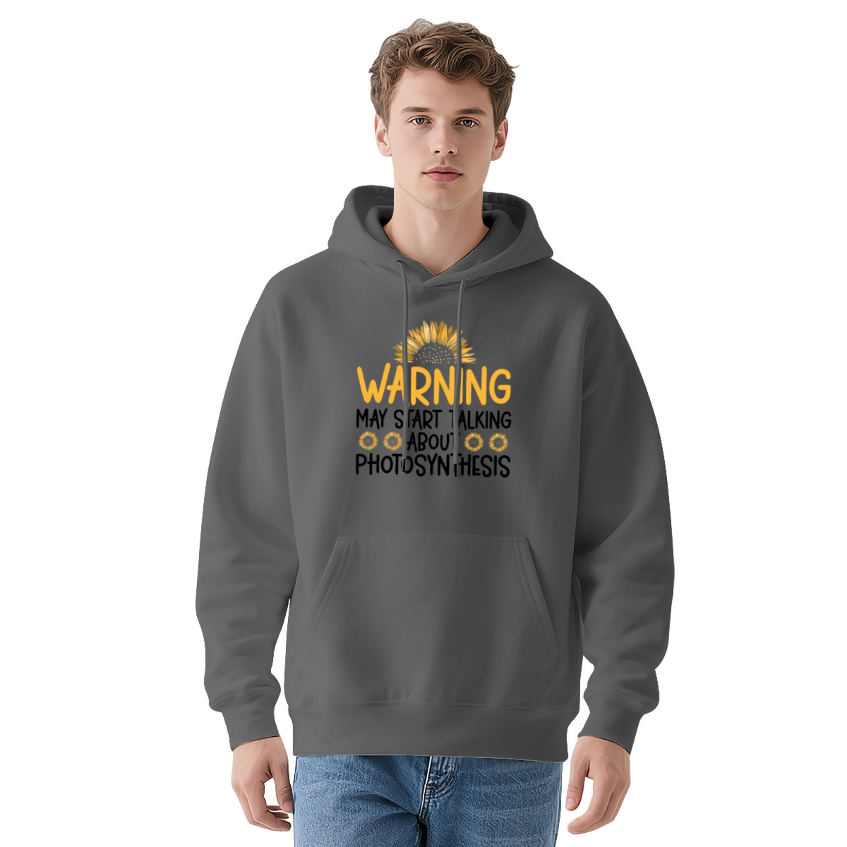 Warning Graphic Hoodie
