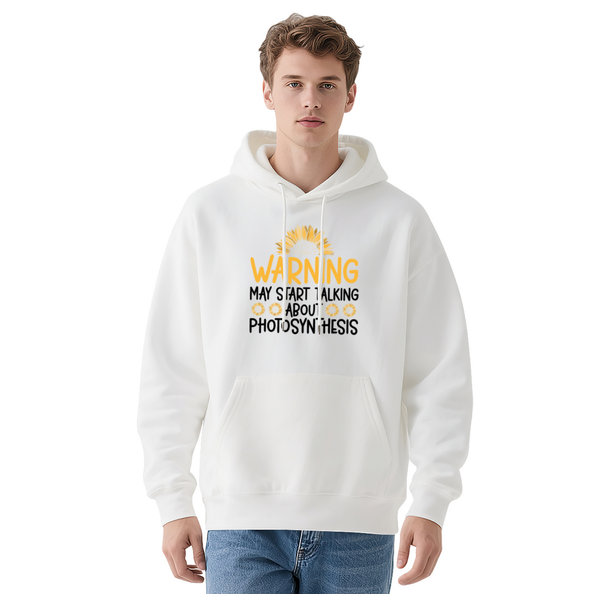 Warning Graphic Hoodie