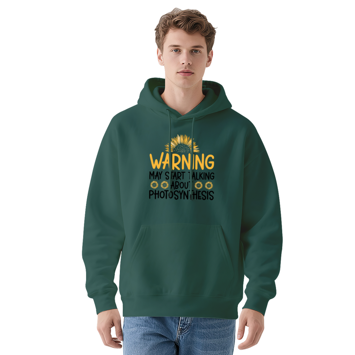 Warning Graphic Hoodie