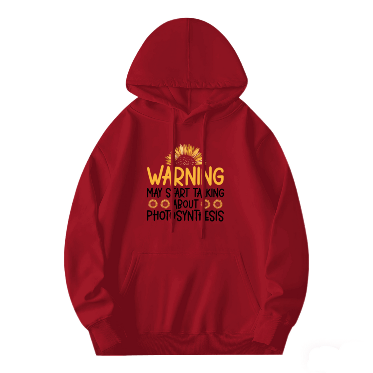 Warning Graphic Hoodie
