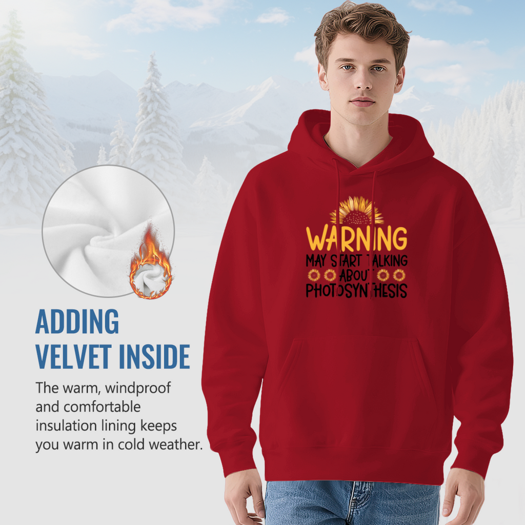 Warning Graphic Hoodie