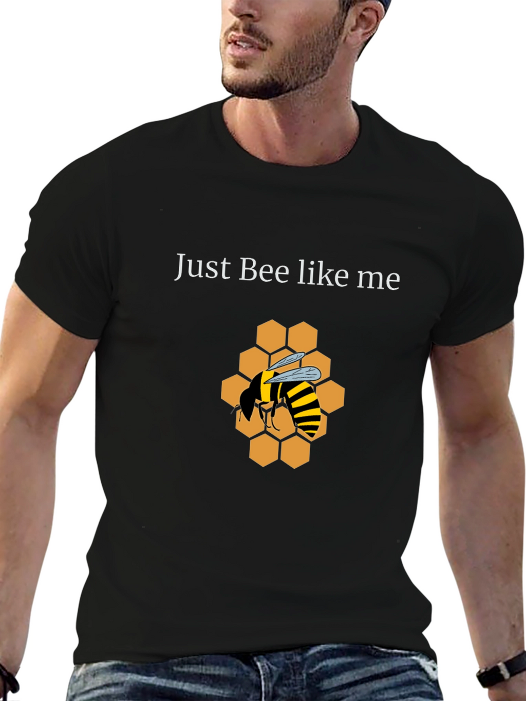 Just Bee Like Me Graphic Tee