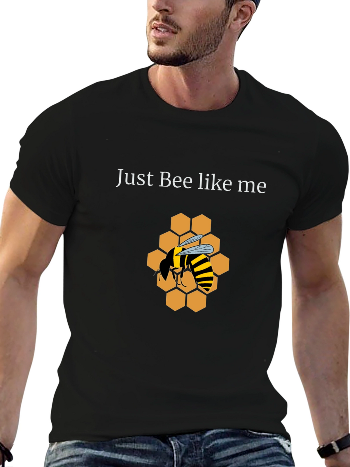 Just Bee Like Me Graphic Tee
