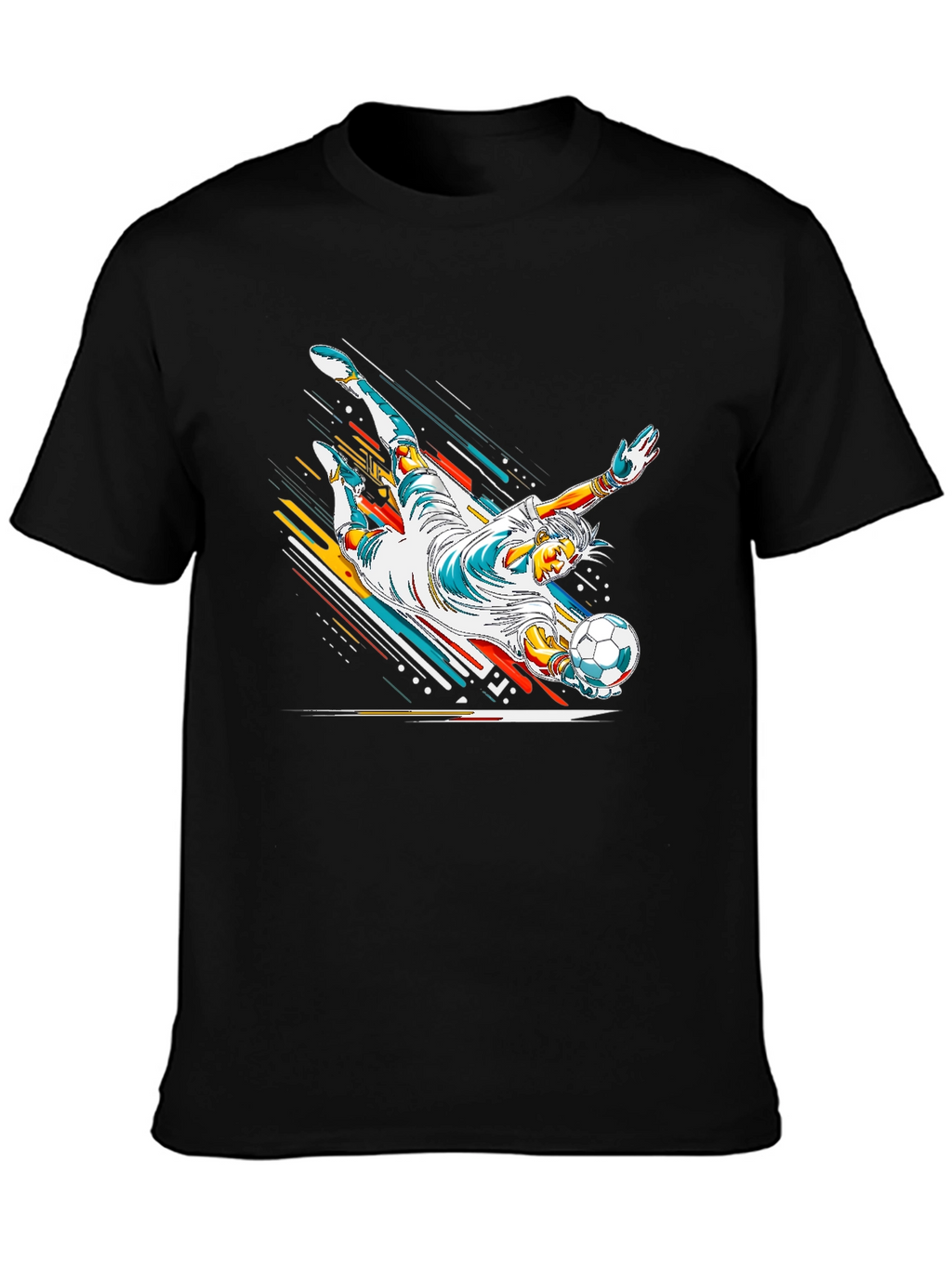 Goalkeeper Graphic Tee - Stylish Soccer Shirt