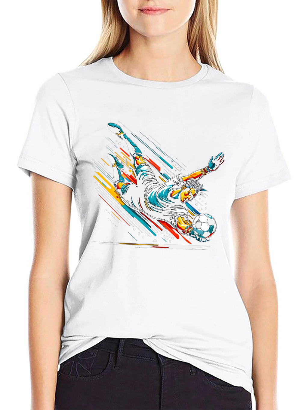Goalkeeper Graphic Tee - Stylish Soccer Shirt