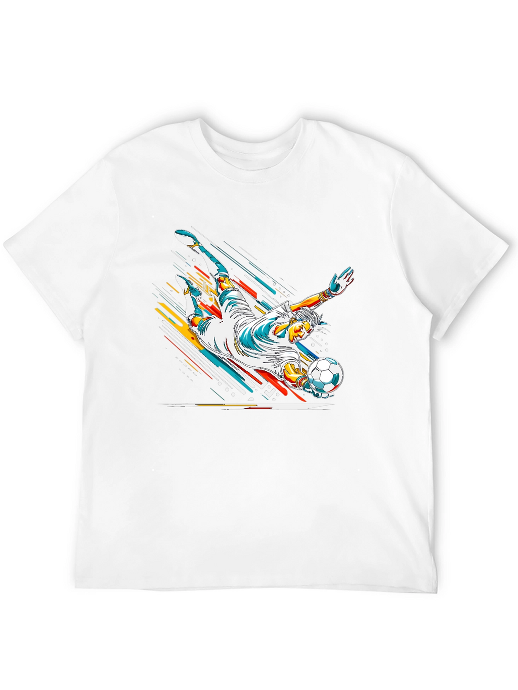 Goalkeeper Graphic Tee - Stylish Soccer Shirt