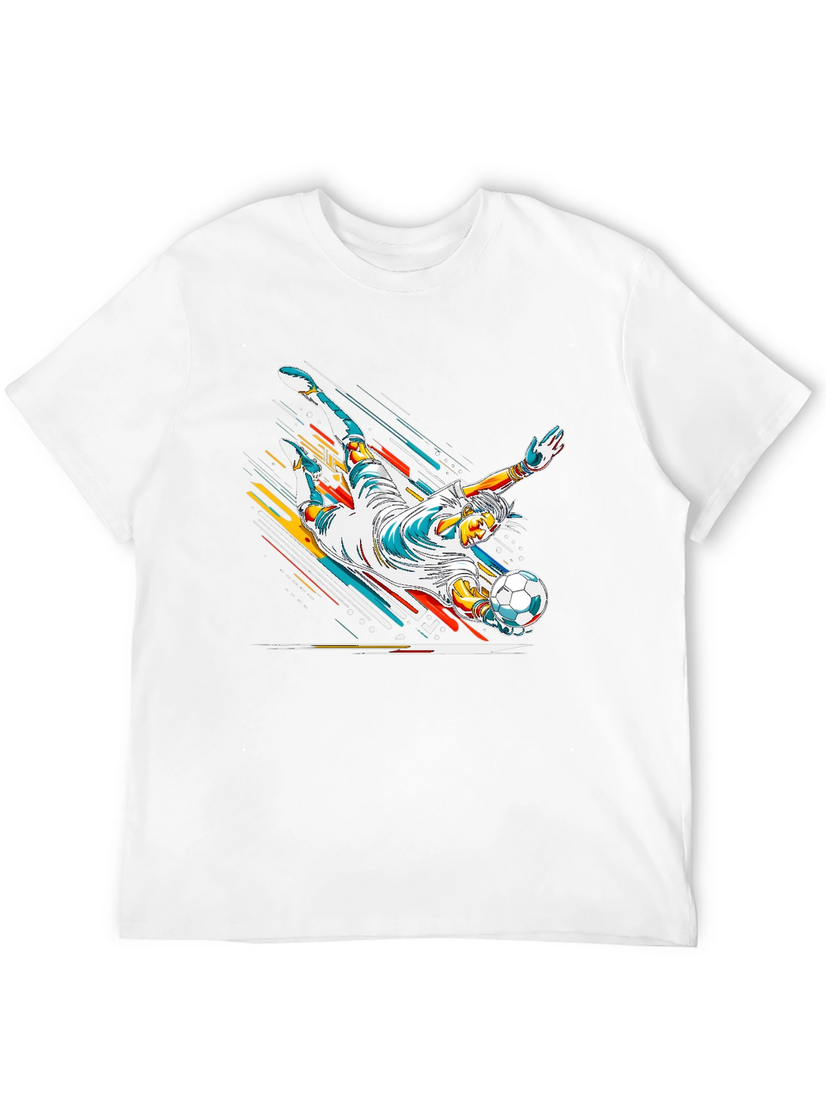 Goalkeeper Graphic Tee - Stylish Soccer Shirt