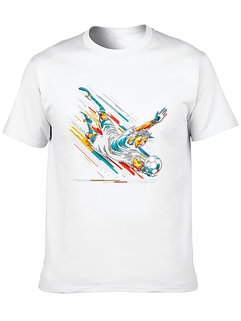 Goalkeeper Graphic Tee - Stylish Soccer Shirt