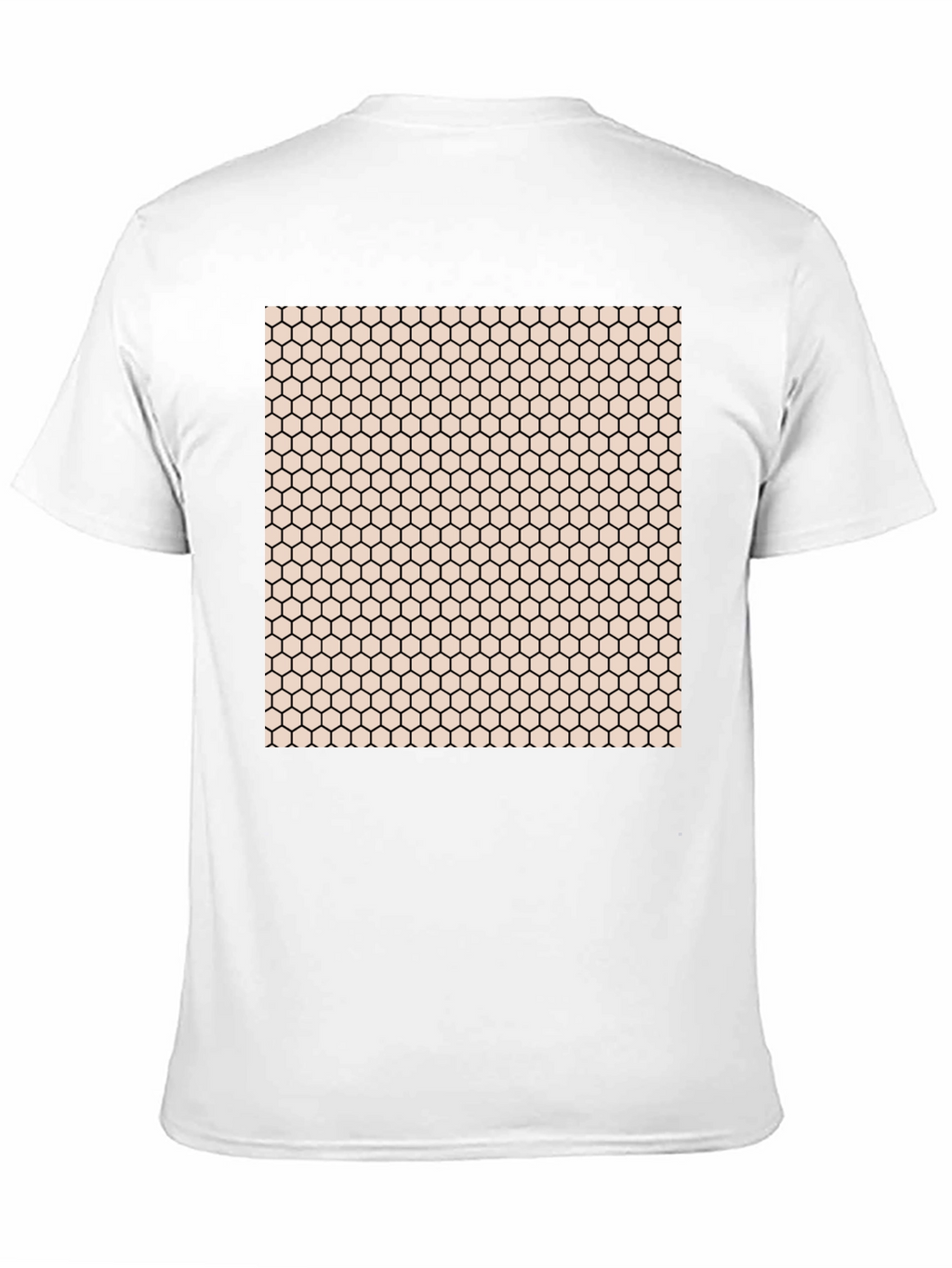 Geometric Honeycomb Pattern T-Shirt