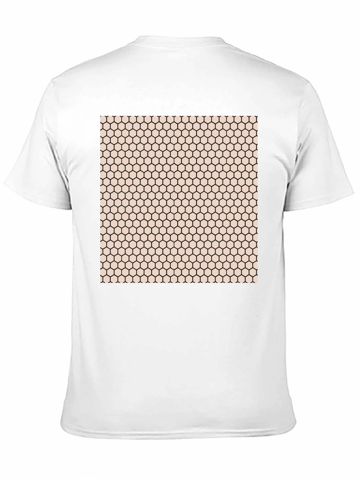 Geometric Honeycomb Pattern T-Shirt