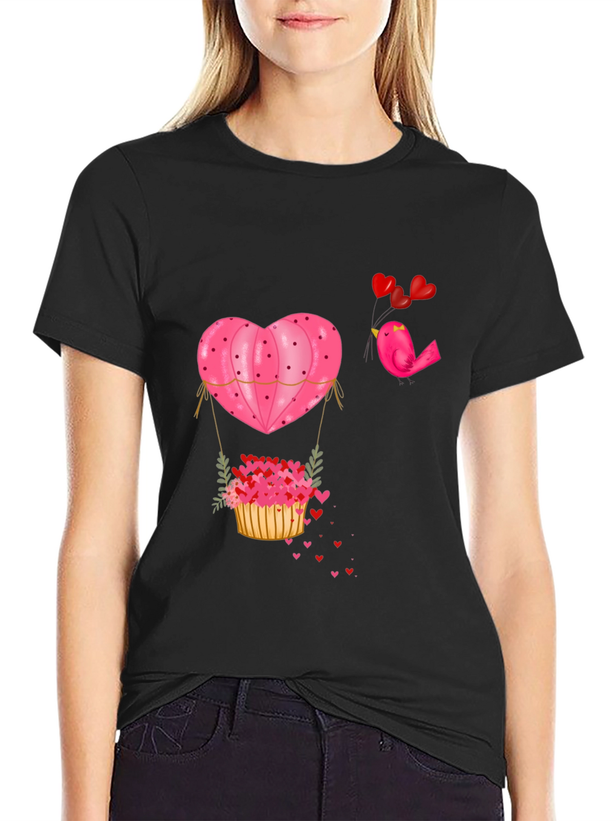 Valentines Day Heart Balloon T-Shirt
