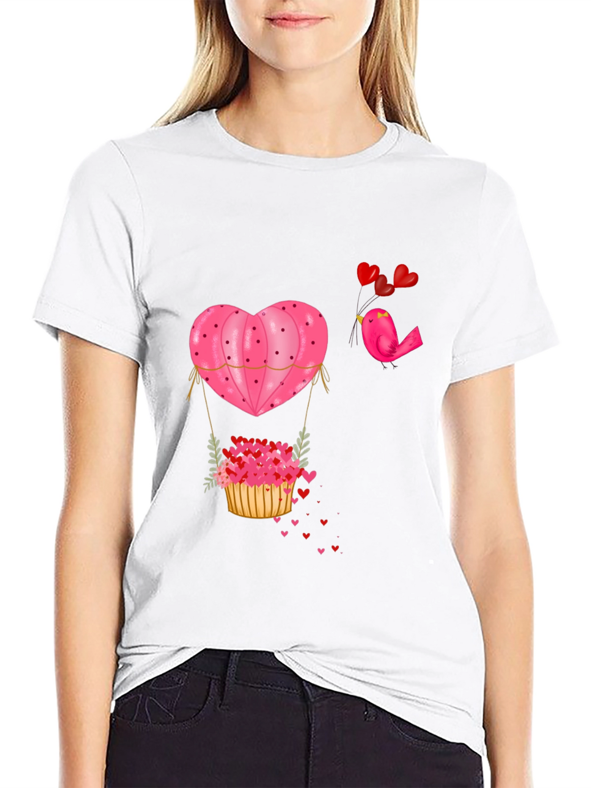 Valentines Day Heart Balloon T-Shirt