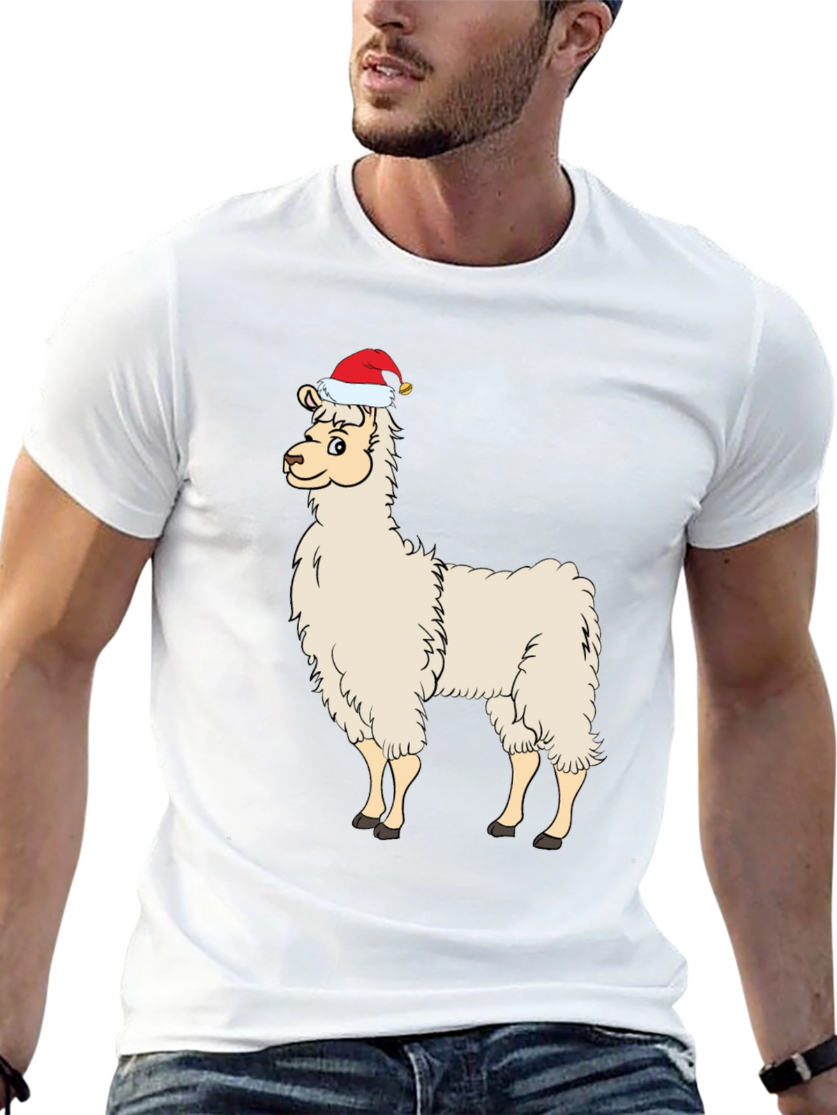 Festive Llama T-Shirt