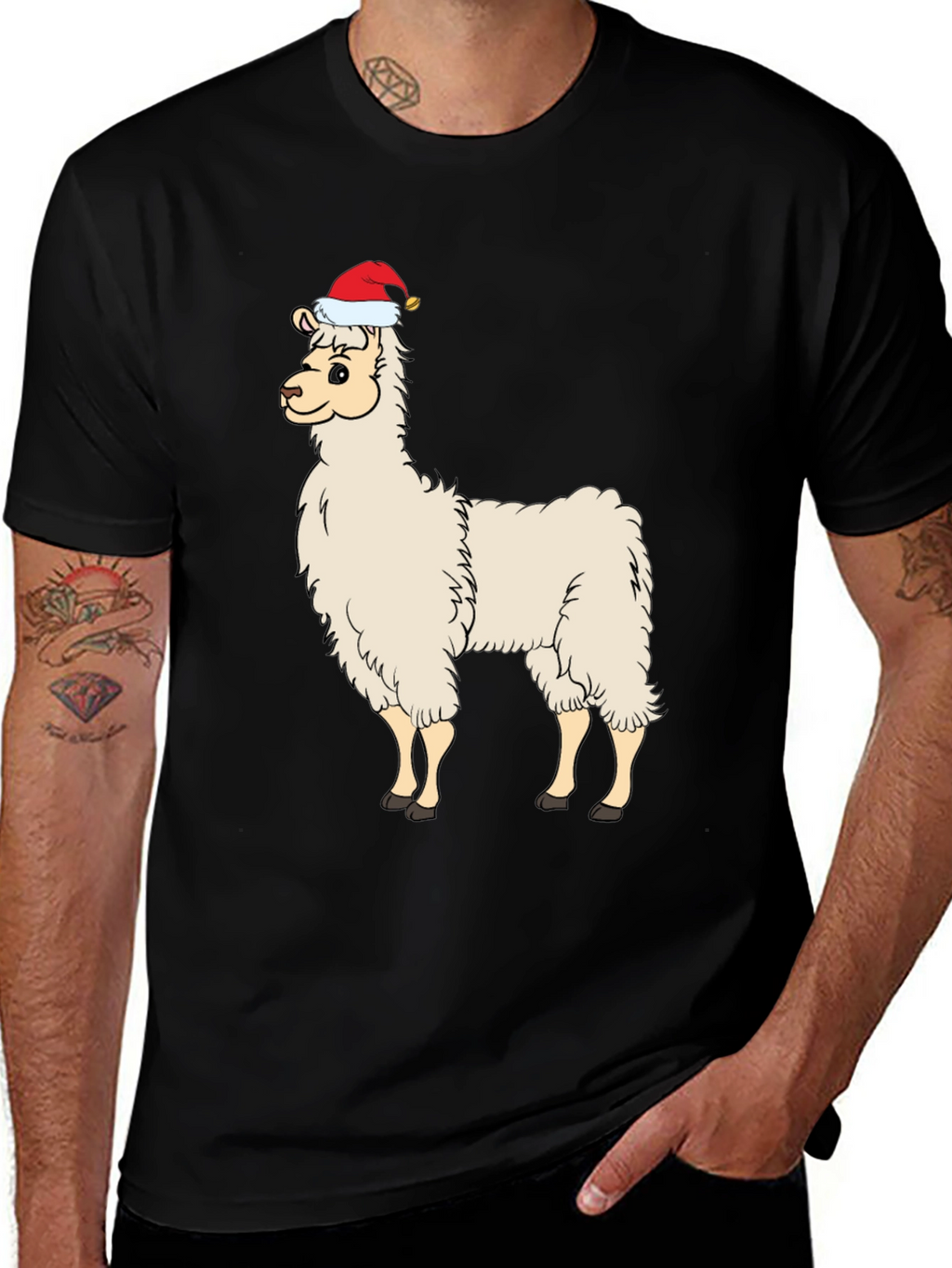 Festive Llama T-Shirt