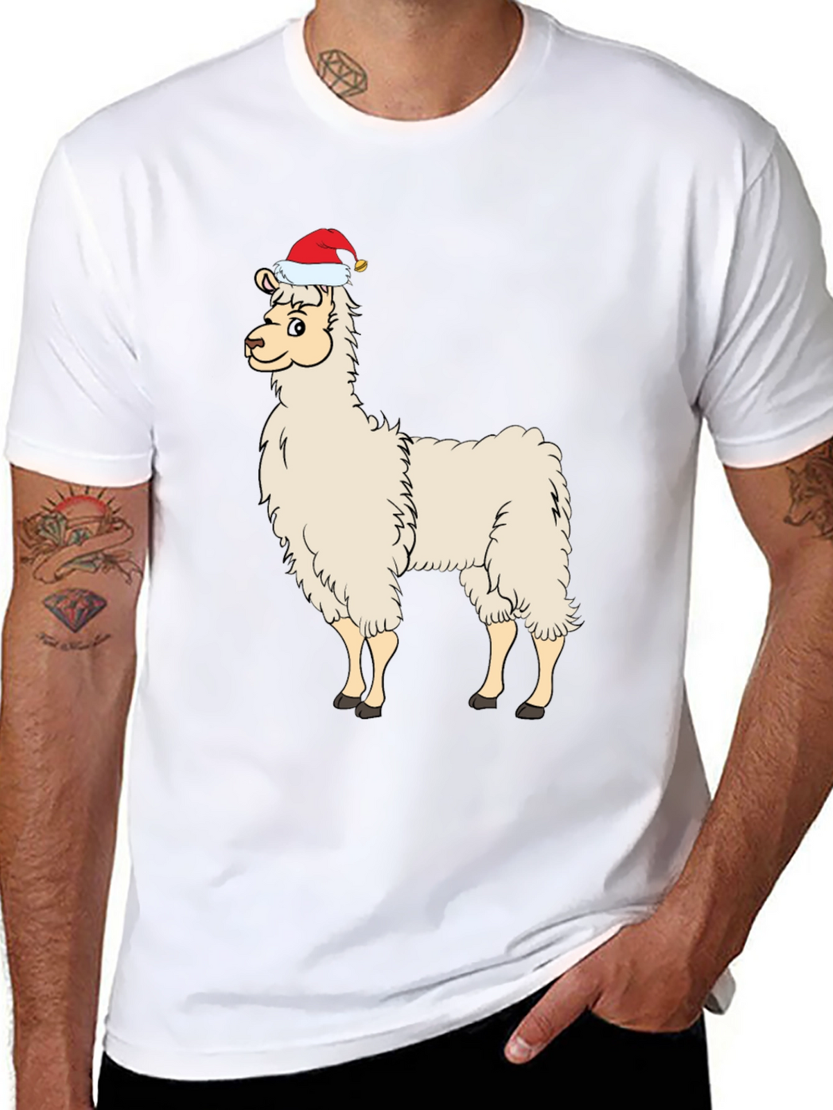 Festive Llama T-Shirt