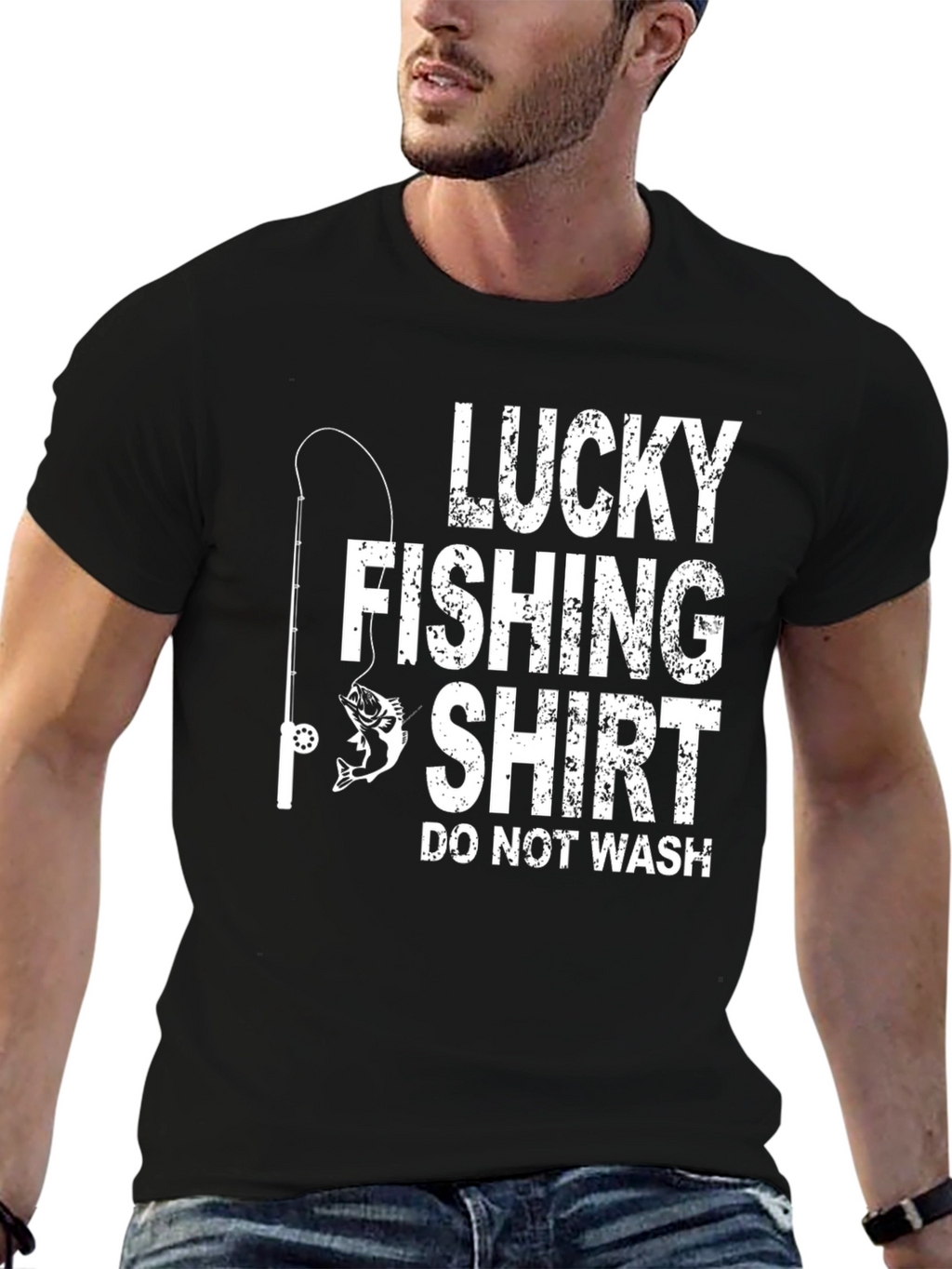 Lucky Fishing Shirt - Mens Tee