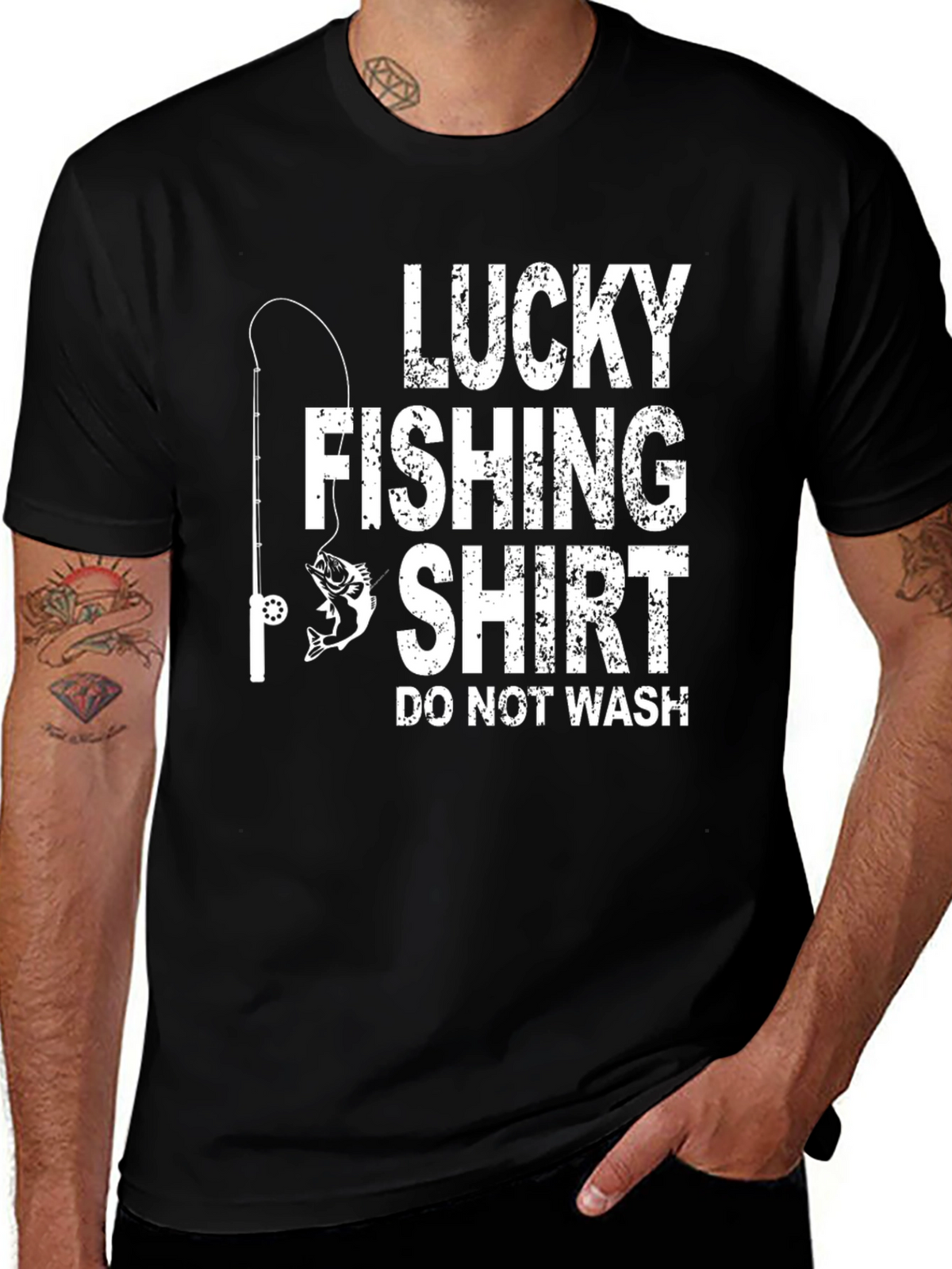 Lucky Fishing Shirt - Mens Tee